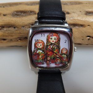 Nesting Doll Watch - Matryoshka Doll Watch